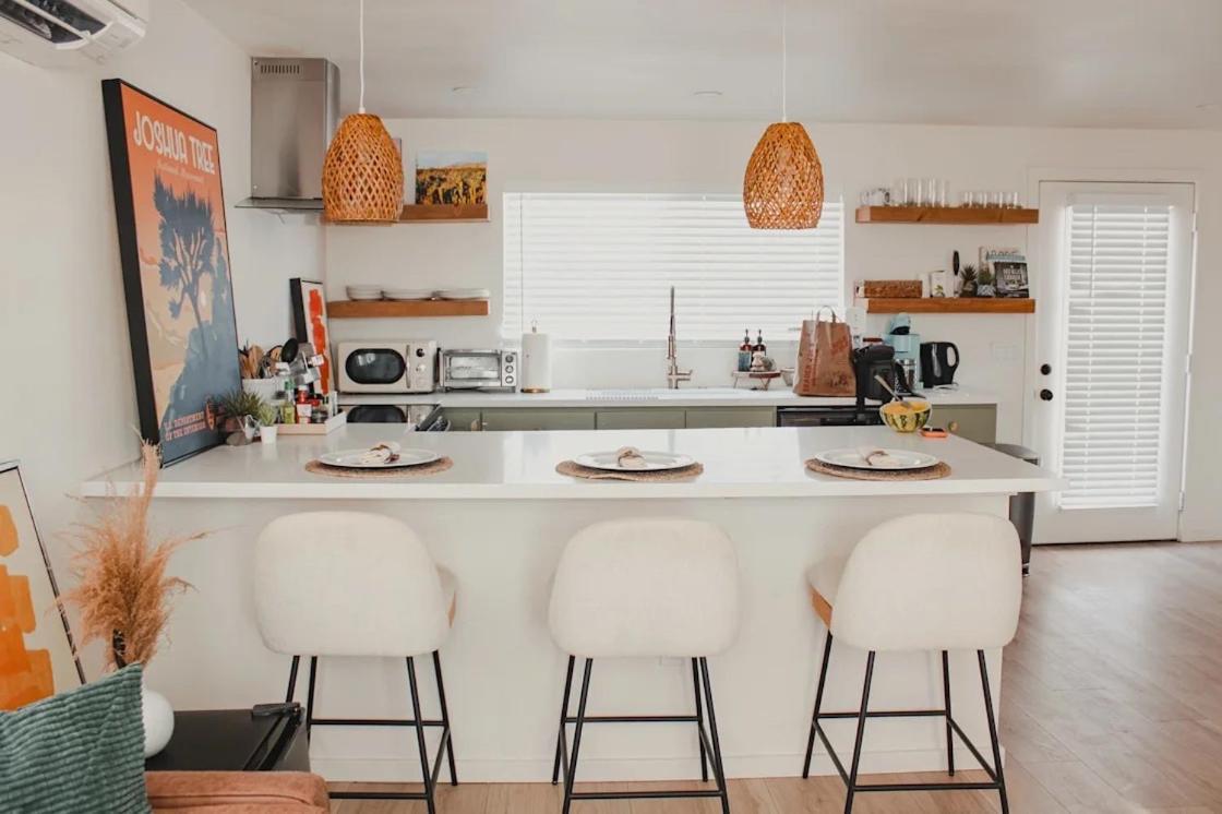 Serene Modern Home Backdoor With Great Wifi, Games, Movies, Patio Seating And Bbq Easy Access To North Joshua Tree National Park In 10 Minutes Twentynine Palms Dış mekan fotoğraf